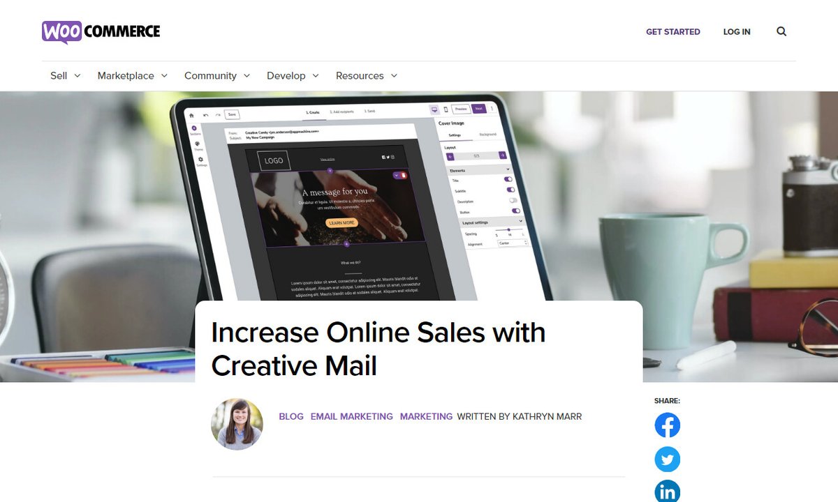 MailMinds's tweet image. Increase Online Sales with Creative Mail
#creativemail #purchase #emails #sales #customers #emailmarketing
via woocommerce.com
☛ amp.gs/asaR