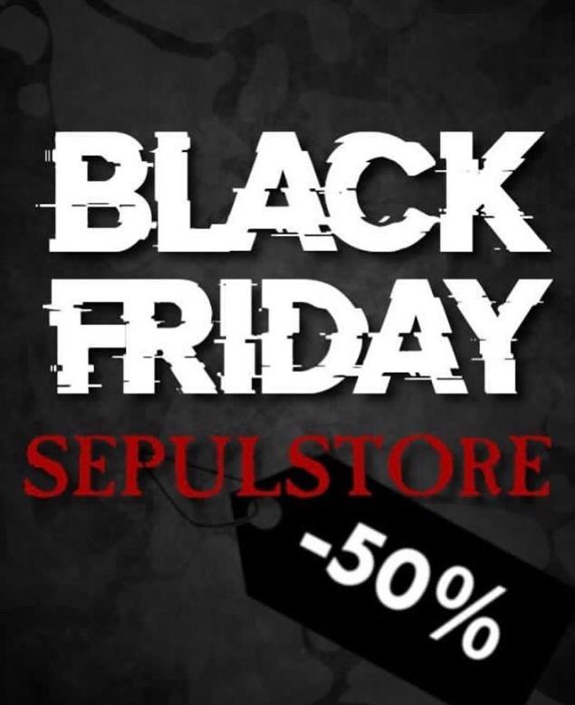 sepulturacombr's tweet photo. 🇧🇷 Sepulnation do Brasil, APENAS HOJE a #Sepulstore vai dar 50% de desconto nos produtos do Sepultura. É a sua última chance no ano para economizar comprando os produtos da sua banda favorita. Não perca a nossa #BlackFriday! #BlackFriday2020
➤ https://t.co/eqG4R5lEXK https://t.co/3D0YXE4d61