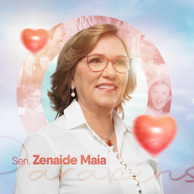 zenaidern's tweet photo. Parabéns, Senadora Zenaide Maia! 🎉
Desejamos um feliz aniversário com muita saúde, sabedoria, paz e realizações. Sua determinação, seriedade e competência na luta pelo povo potiguar é exemplo para todos nós. Que Deus continue abençoando grandemente a sua vida. 👏🏻🙌🏻
#EquipeZ https://t.co/pSya0ylbF2
