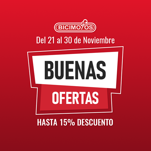 Bicimotos S.A.
¡Para que nadie se quede sin estrenar!.
Hasta 15% de descuento en #Bicicletas, #Motos Hércules, #Triciclos y #Motocarros.
No pierdas esta oportunidad y visítanos https://t.co/llVRafi2qS
https://t.co/riDQSTNYtA https://t.co/09GfRlNjyS