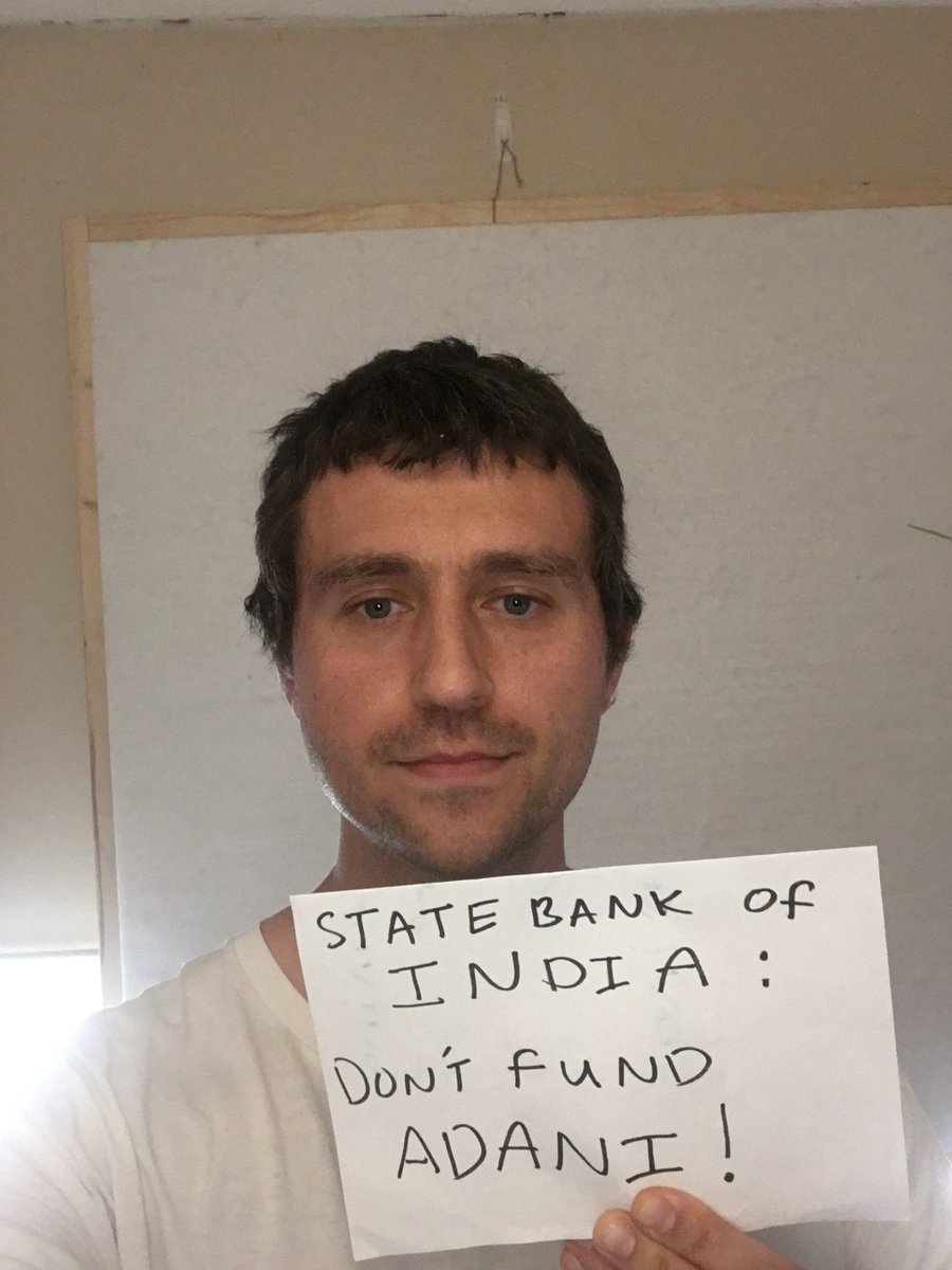 Hello <a href="/TheOfficialSBI/">State Bank of India</a>
 It would be great if you didn't give AU$1billion to Adani's private mega mine that will destroy the climate during a health crisis... #StopAdani #AUSvIND