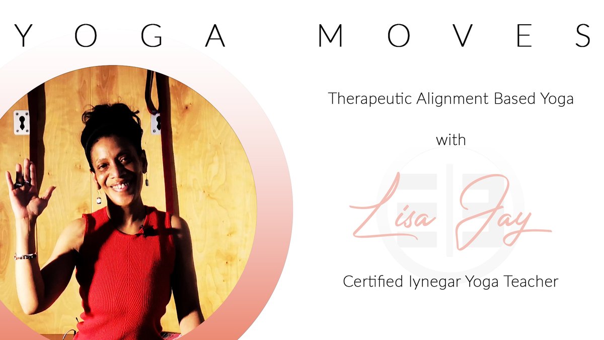 EBYogaAustin's tweet photo. Watch "Yoga Moves with Lisa Jay S1E8 IYENGAR Premium Edition" on https://t.co/GWZfRDAwwp https://t.co/yl0ASnVcl2