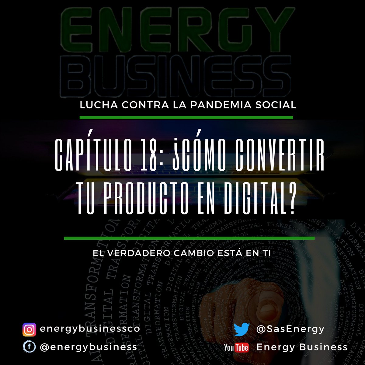SasEnergy's tweet photo. https://t.co/kqvUQnY6Uv

Solo tienes que transformarte si eso realmente te acerca a tu propósito empresarial. 

#TransformaciónDigital #NuevaEra #4.0 #SEO #BIM #ForumBIM #TrabajoColaborativo #Adaptabilidad #RevoluciónDigital #EnergyBusinesSAS https://t.co/Vee3DlTgdJ