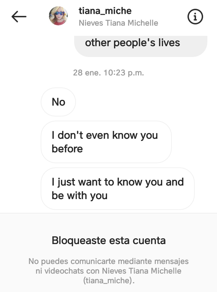76JesusSanchez's tweet photo. Está chica me seguía pero no me anime , igual el mejor lugar para ir de trampas es Instagram #EsSuperParanormal https://t.co/KOytNQxW1H