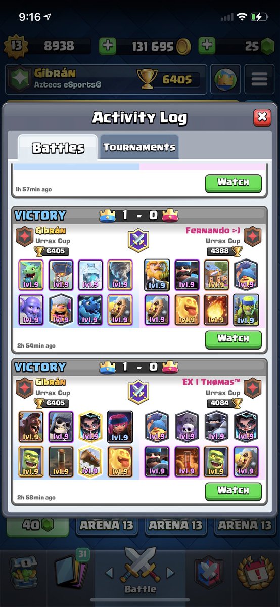 Primera vez que publicaré mis resultados pero hoy ha sido buen día 😎 Me voy 11-4 en el día incluyendo dos barridas, una con @DarkPhoenix_GG y otra con <a href="/Flezzing_Gaming/">💙 | FleZZinG GaminG | 🤍</a> (esta fue KOTH Bo3) 🤩. 2v2 OP @Kevin_lpz0800 💯