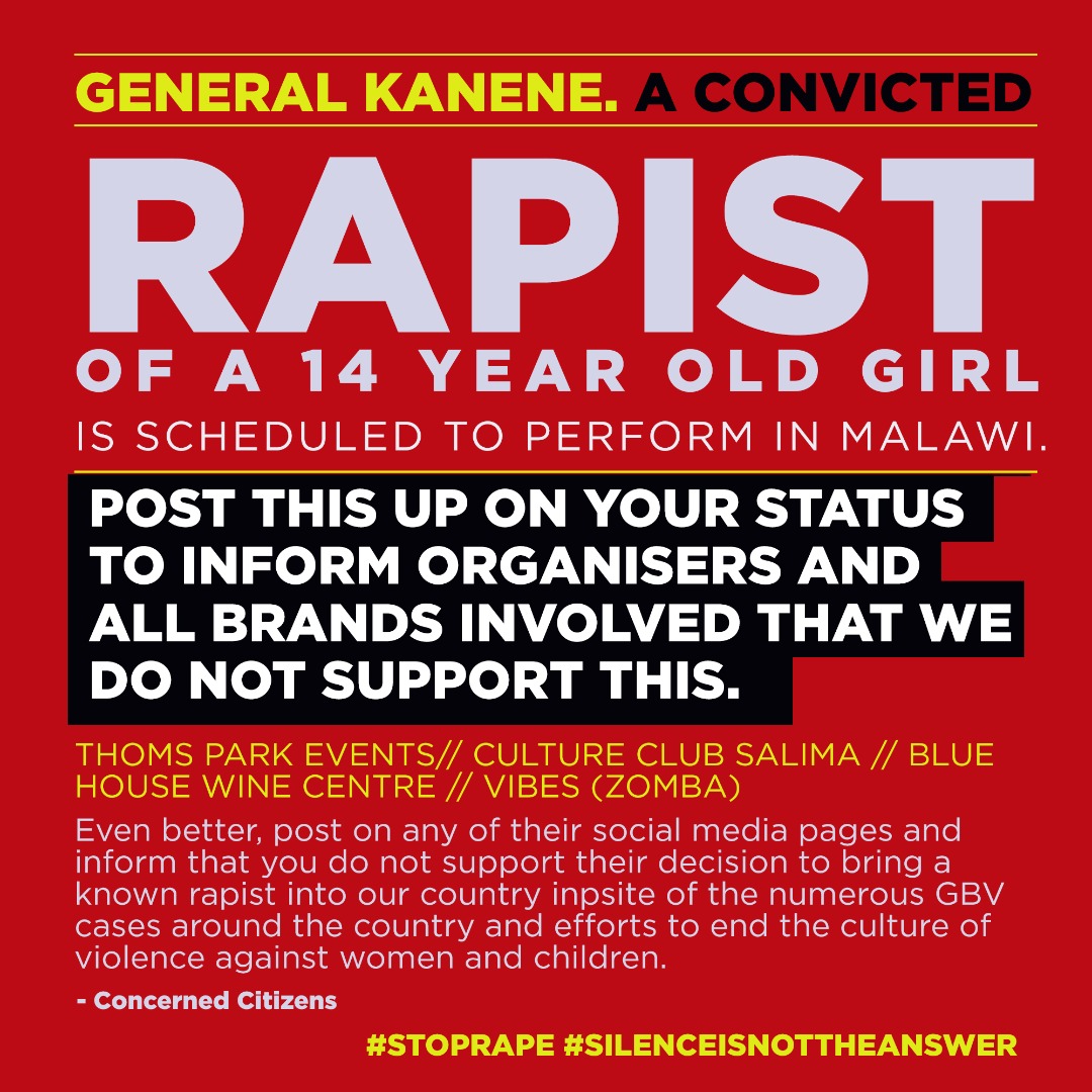 ShutItDownMw's tweet photo. WE WILL NOT TOLERATE RAPISTS IN OUR COUNTRY https://t.co/in5p1lvxm8