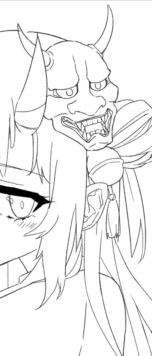 鉛筆系のブラシで線画描いとるけど良くないすか??? 