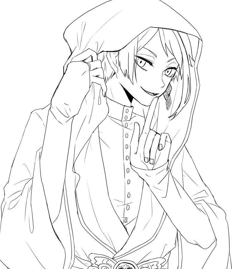 塗り絵また載せちゃう?✌️めちゃくちゃ塗りにくいけど塗ってもらえたら嬉しいし勉強になるのでぜひ、、、 