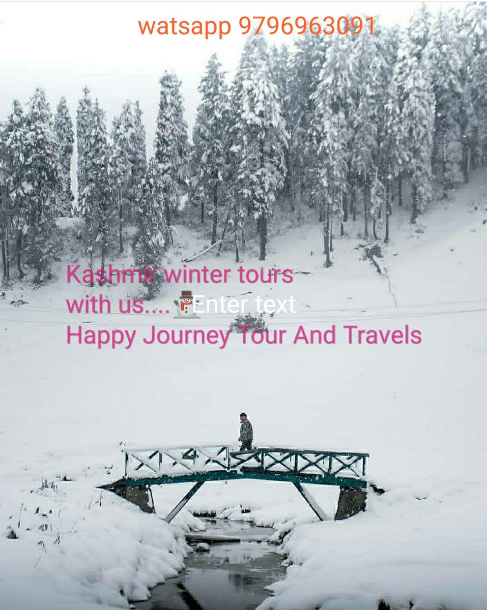 Holiday In Kashmir (Happy Journey Tour And Travel) on Twitter ...