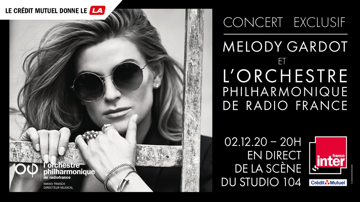 franceinter's tweet image. ⁦⁦[agenda] Un concert de @mgardot et ⁦@PhilharRF le 02.12.20220 sur la scène du studio 104, à suivre en direct dès 20h sur France Inter, avec @andremanou.

🎤🎻Pop  Symphonique 🎤🎻 ⤵️
franceinter.fr/emissions/les-…