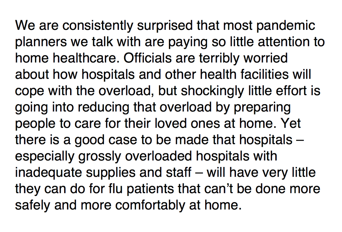 some more gems from sandman and lanard's 2007 recommendations for pandemic messaging that I think about daily — the importance of giving a rationale for rules, of preparing the public to care for their own loved ones, and of not over-selling prevention measures