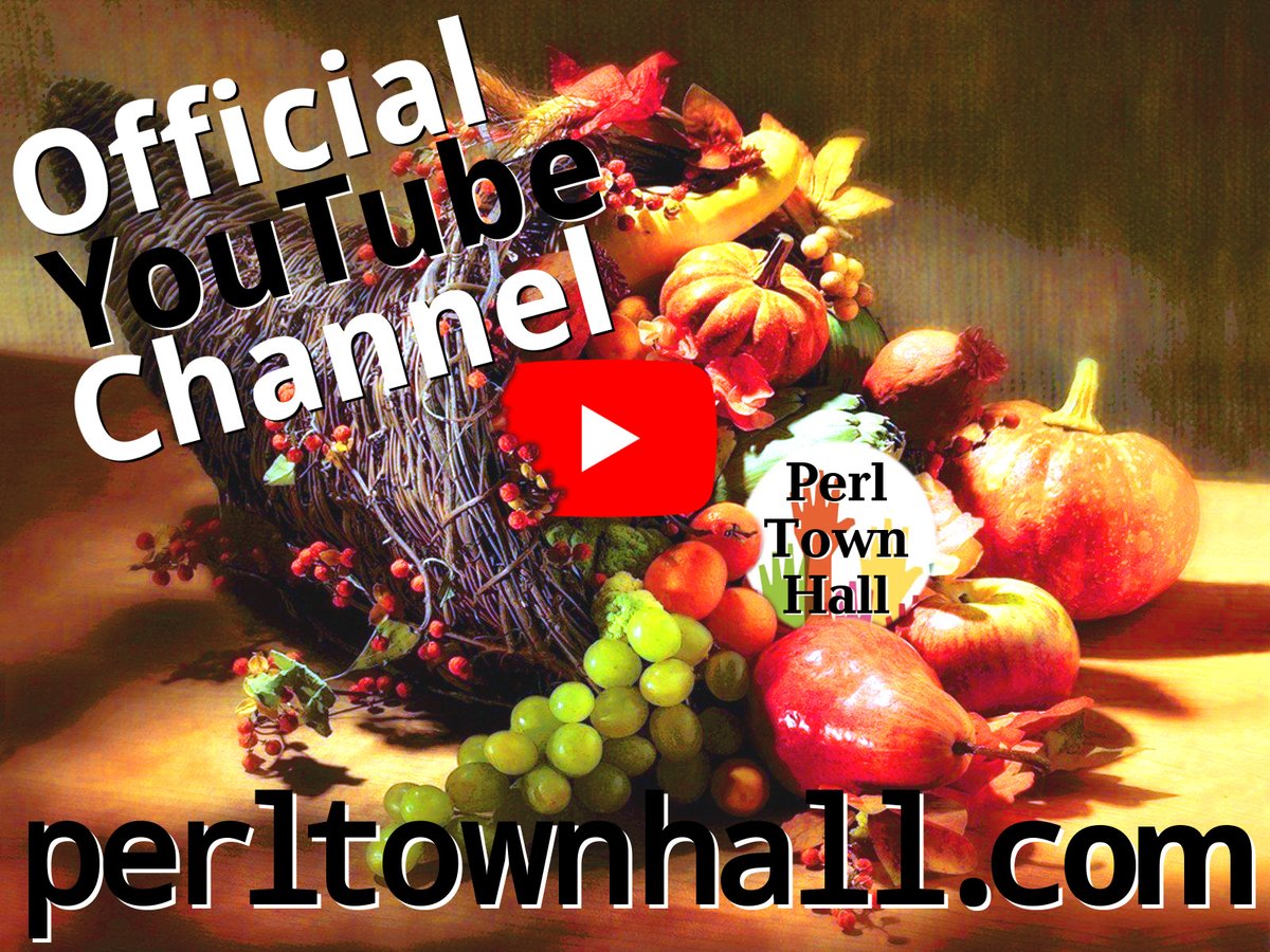 perltownhall's tweet image. HAPPY THANKSGIVING!
Now Featured On YouTube...
youtube.com/channel/UCHugW…