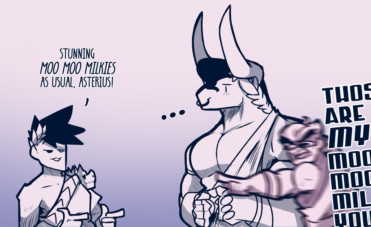 I still need to play Hades
But I will draw Asterius ANYWAYS