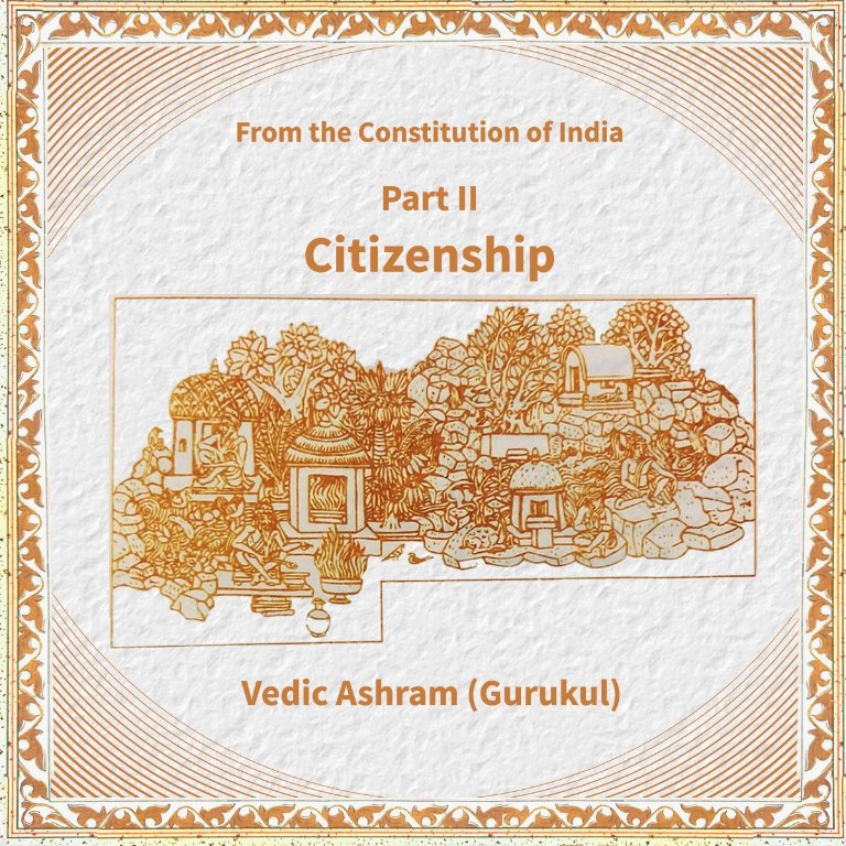 Pages of India's original Constitution,What was idea if India?Vedic villageLord RamaGita & KrishnaLord Hanuman