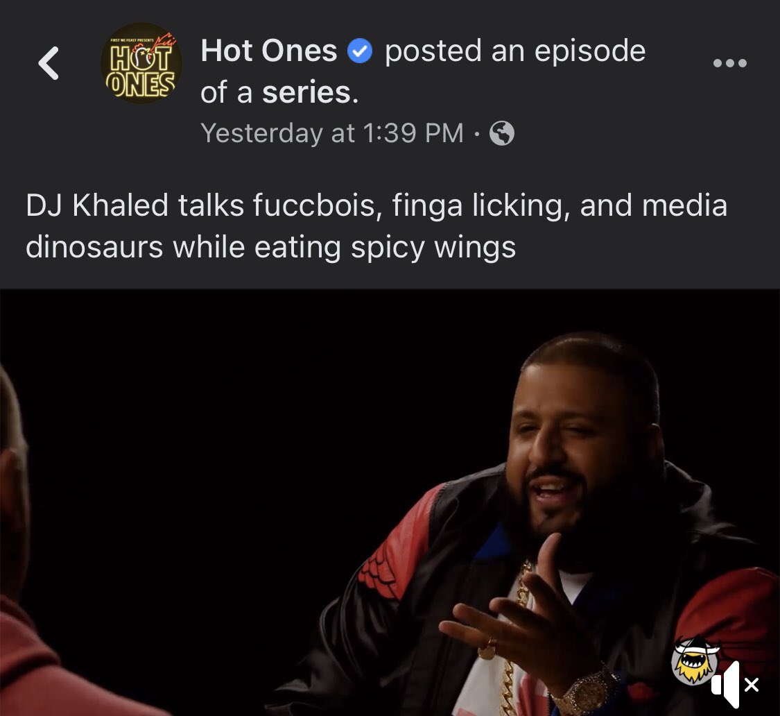 butt_bread's tweet image. That time @djkhaled was talking about fuck boys while being the biggest fuck boy pussy on Hot Ones. Worst. Guest. Ever