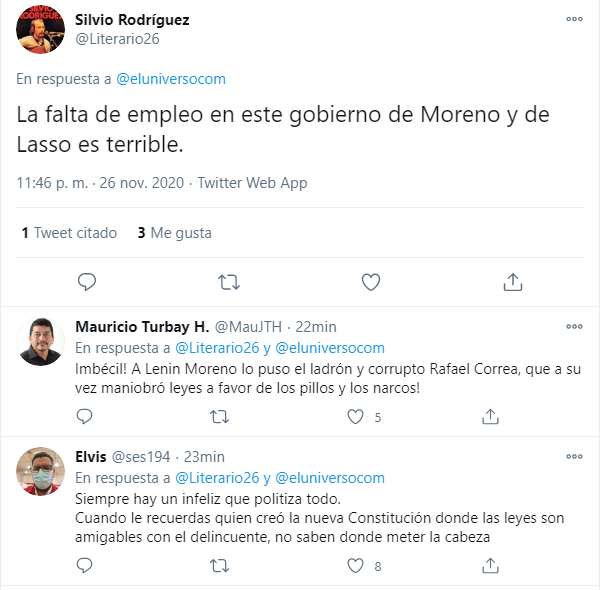masterec2006's tweet photo. la miseria de arauz y correa justificando los asaltos y muertes en Guayaquil .. VyM para esos sociolistos https://t.co/WUDsmj7YqQ
