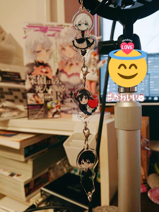月刊コミックアライブ1月号と、たんもしのコミカライズ担当 麦子先生のアクリルチャームが届きました!可愛い
アライブは有償応募で表紙イラストのQUOカードが貰えるのでたんもし、リゼロ好きな方で興味ありましたら是非…?? 