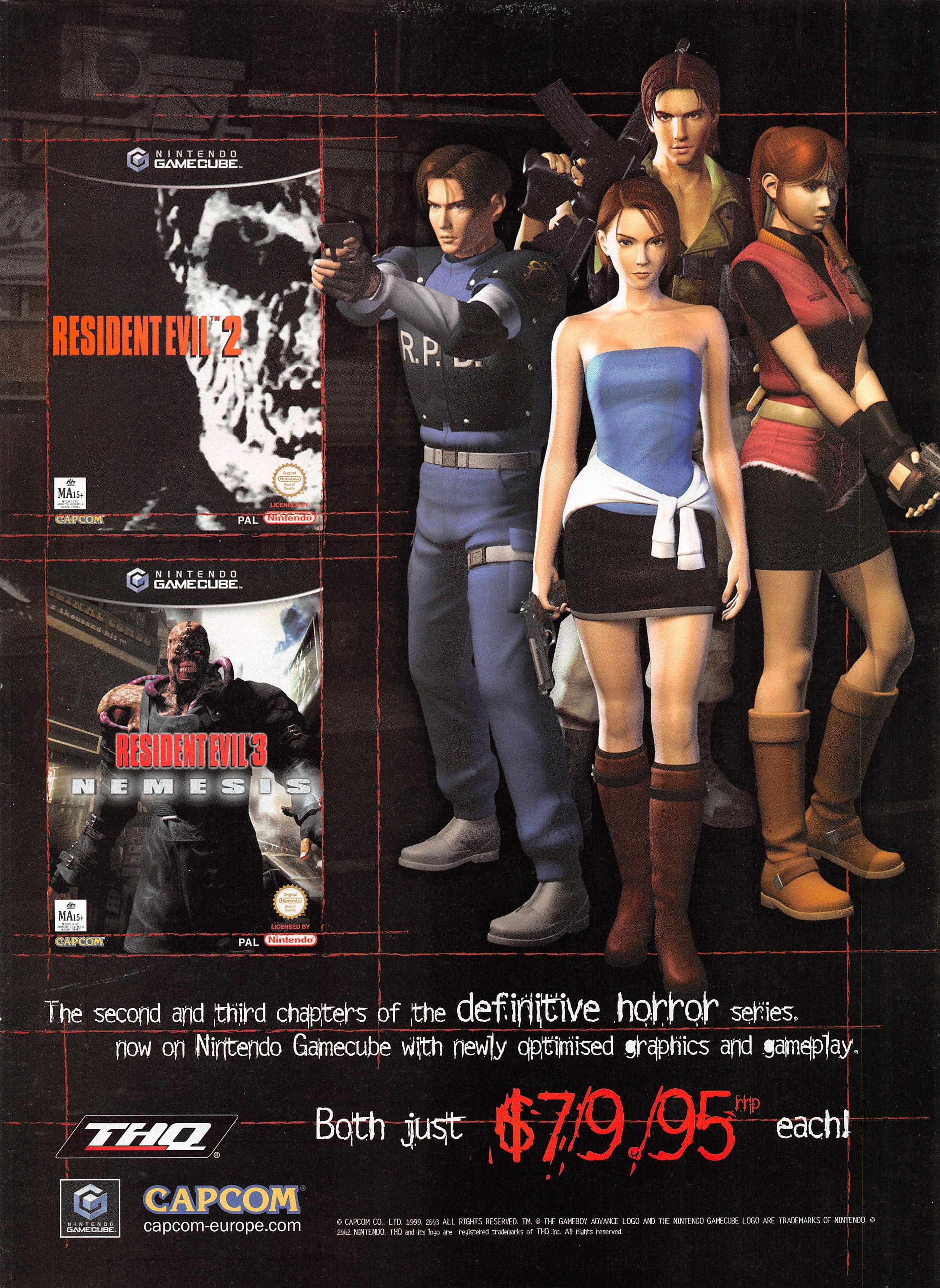 Resident Evil 3: Nemesis - Gamecube