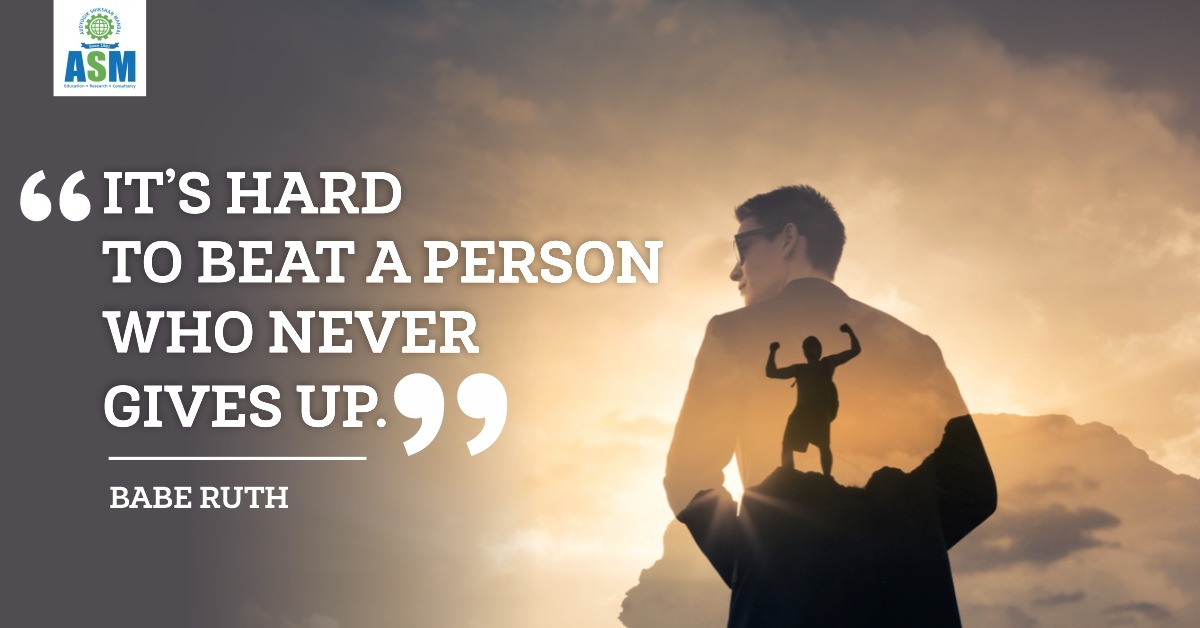 ASM_Group's tweet image. To keep standing up again and keep trying requires motivation. When one can do that, they become unbeatable. Find ways for self-motivation, keep striving for your goals.

#ASMGroup #ASMInstitutes #Motivation #MotivationalQuote #Stayfocused #FridayMotivation