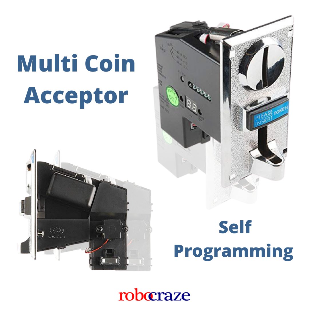 robocraze's tweet image. Multi Coin Acceptor Programable for Vending Machines
.
.
#robocraze #IoT #fridaymorning #tech #BlackFridayDeals #BlackFriday #Roblox #scifi #Scientology #CoinMaster #ElectricDays #Engineering #products