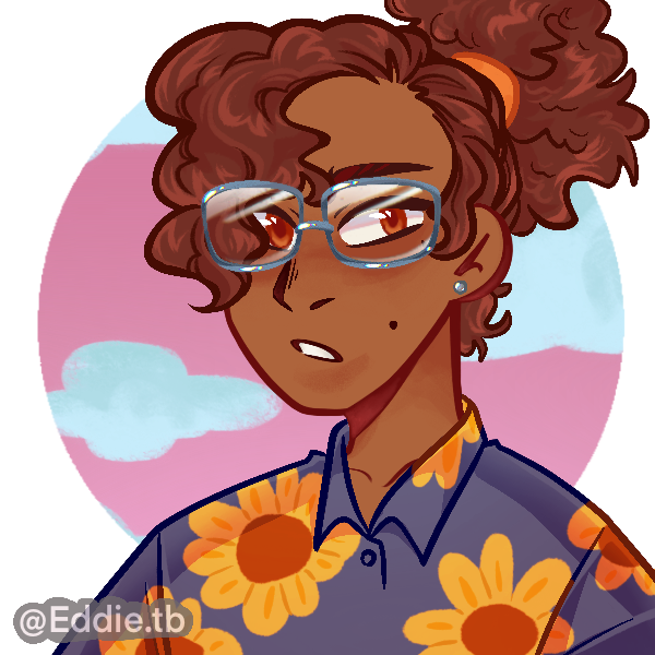 illcuonthemoon's tweet photo. sage (he/him) is a coworker of brit's who replaced coronagraph's last drummer. no powers but a good mechanic who owns the band van.
rhys (they/them) plays rhythm guitar and is a friend of waylon's from hs who also moved to el asilo! they can hold their breath indefinitely. https://t.co/aL7erKlhIk