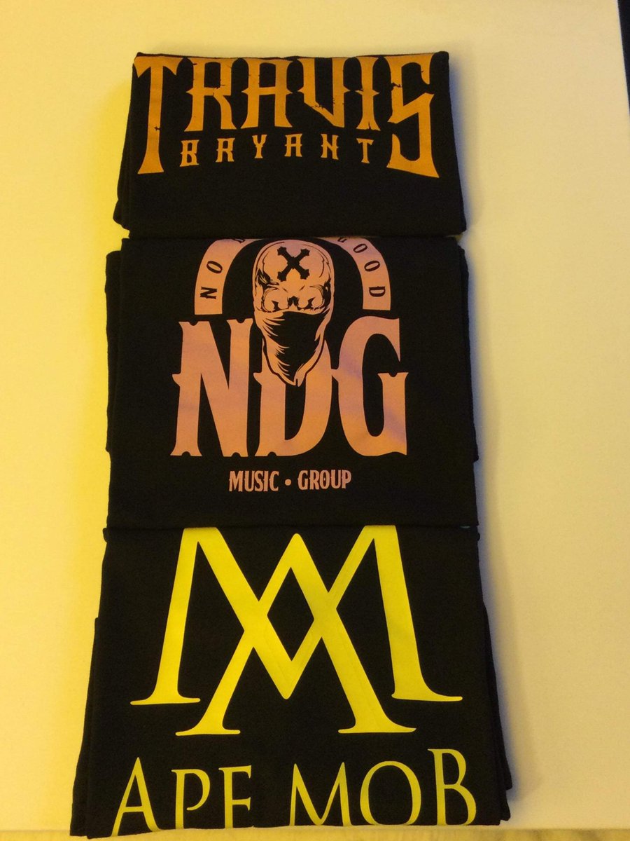 Teddysafterdark's tweet photo. Brand New Travis Bryant x @NDGMusicGroup x @Apemob514 gear appart from the merch available in the Teddys After Dark store https://t.co/IQbXbMJ9tq