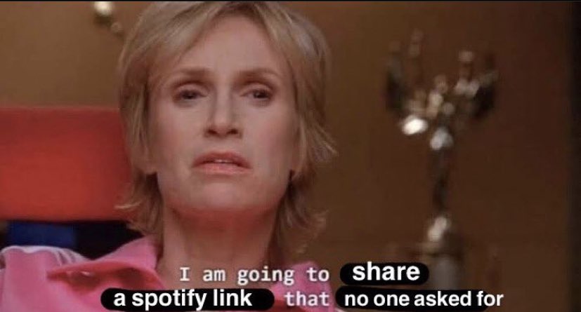 reactions on Twitter: "sue sylvester jane lynch glee I am going to share a spotify link that no one asked for… "