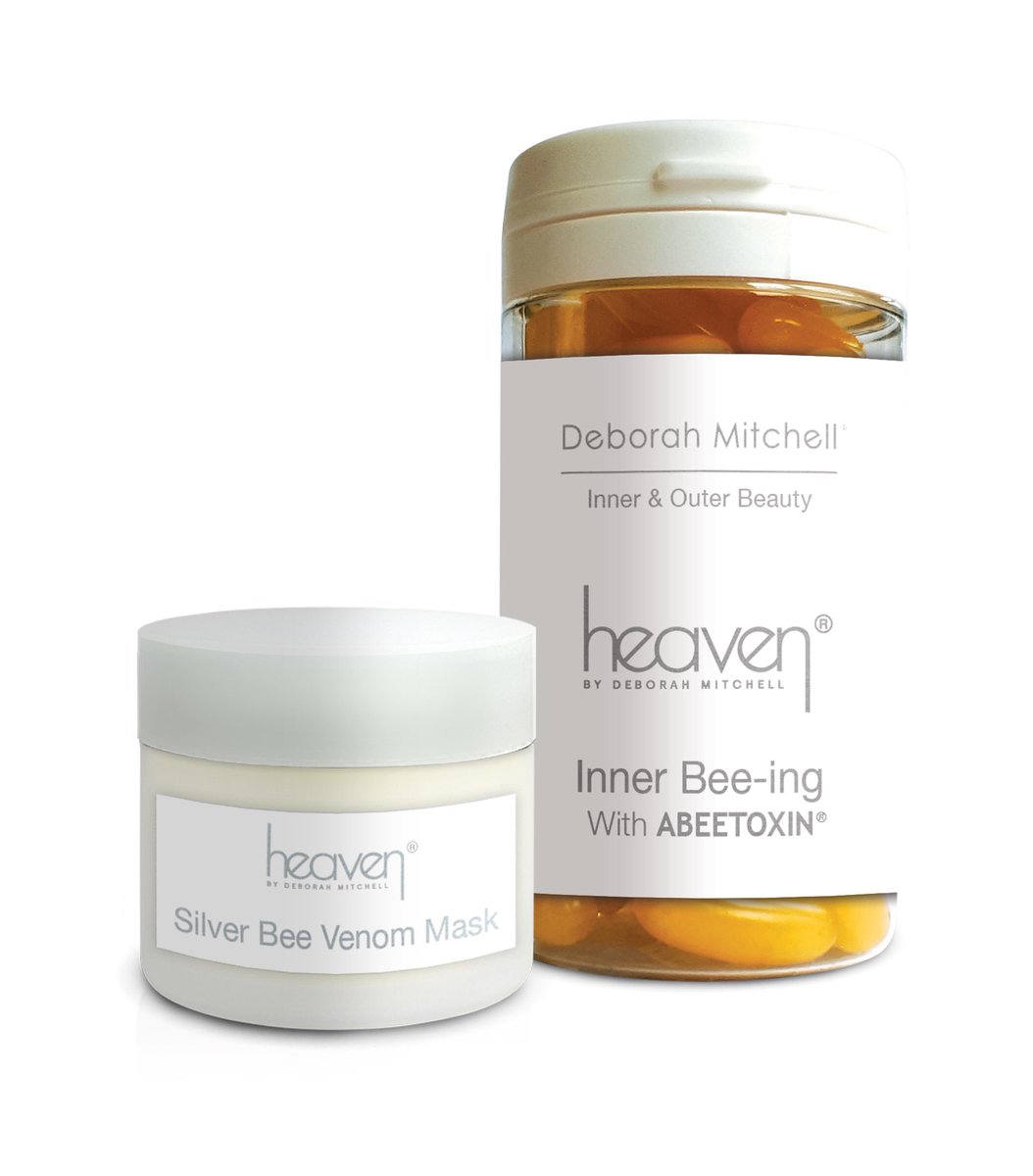 heavenskincare's tweet photo. It's #blackfriday #giveaway #win #innerbeeing one capsule a day for all you need and #beevenomMask : RETWEET ANY POST, for more chances. Ends today. Multiple prizes https://t.co/3yhSmcTe3R
