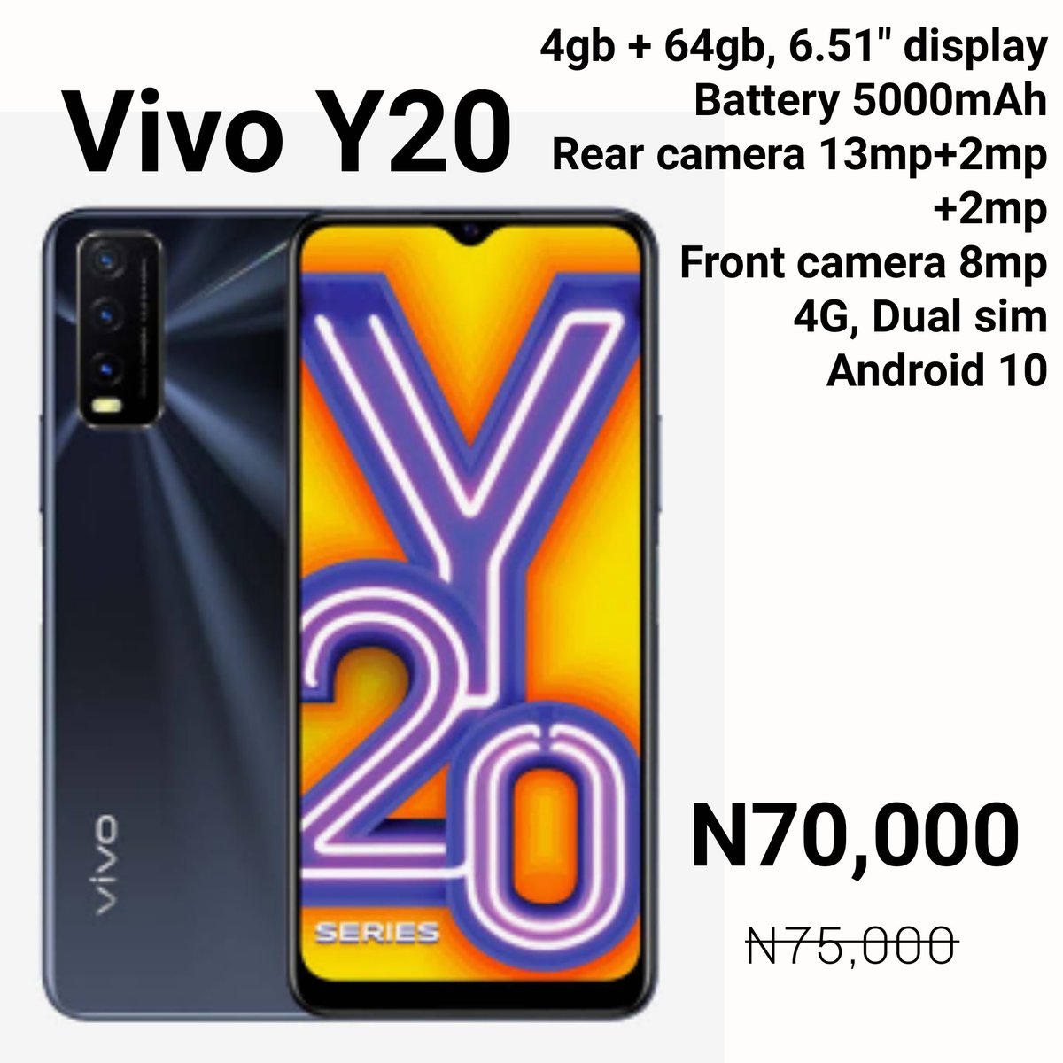 FridayMobileNg's tweet photo. Vivo▫️FlashSales▫️DiscountedPhones▫️FridaysOnly▫️AbujaOnly▫️SameDayFreeDelivery▫️AbujaMunicipal▫️PayOnDelivery
 #abujaconnect #abujamarketplace
@ABUJAPLUG

Gerrard ▫️ASUU▫️Olufon of Ifon
#KiddricaXSierraLeone https://t.co/oCCiP80a9R