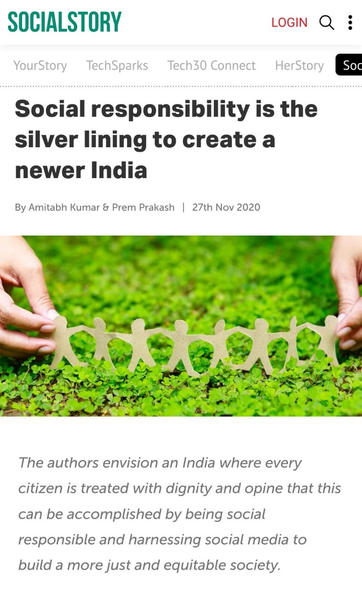 CampaignYolo's tweet photo. Our vision is to develop a more equitable society by harnessing the power of social media. @YourStoryCo has published a piece written by our co-founders, emphasizing the same. 
Read it here: https://t.co/UG4iZKR1Er https://t.co/SQ2OHLtUsb
