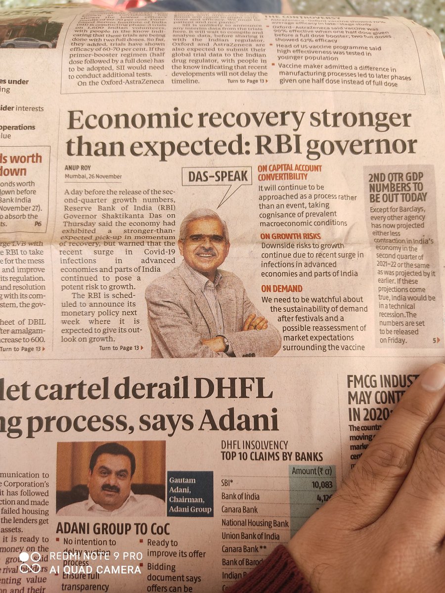 Economic recovery stronger than expected-RBI Governor