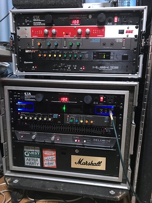 【hideさん機材】ラックエフェクターセット hideさん機材】ラックエフェクターセット