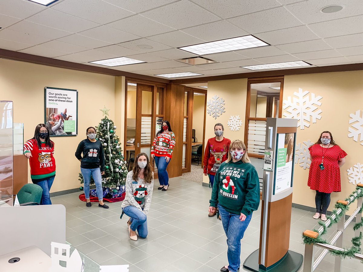 HannahS_196's tweet photo. We might not be able to have a Christmas party this year but we can still have fun with Christmas Sweater Days!! Christmas Sweater Day 1! https://t.co/PO075PAXNT