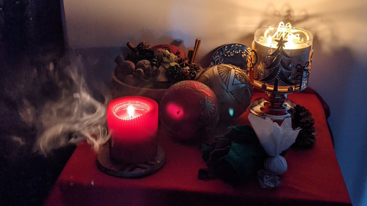 ElhoimLeafar's tweet photo. They are much more than Traditions, your ancestors inhabit each memory of them, and in each memory that your great-grandparents, your grandparents, and your parents kept about them.

#yulealtar #yuletime https://t.co/n6G5qqsF4z