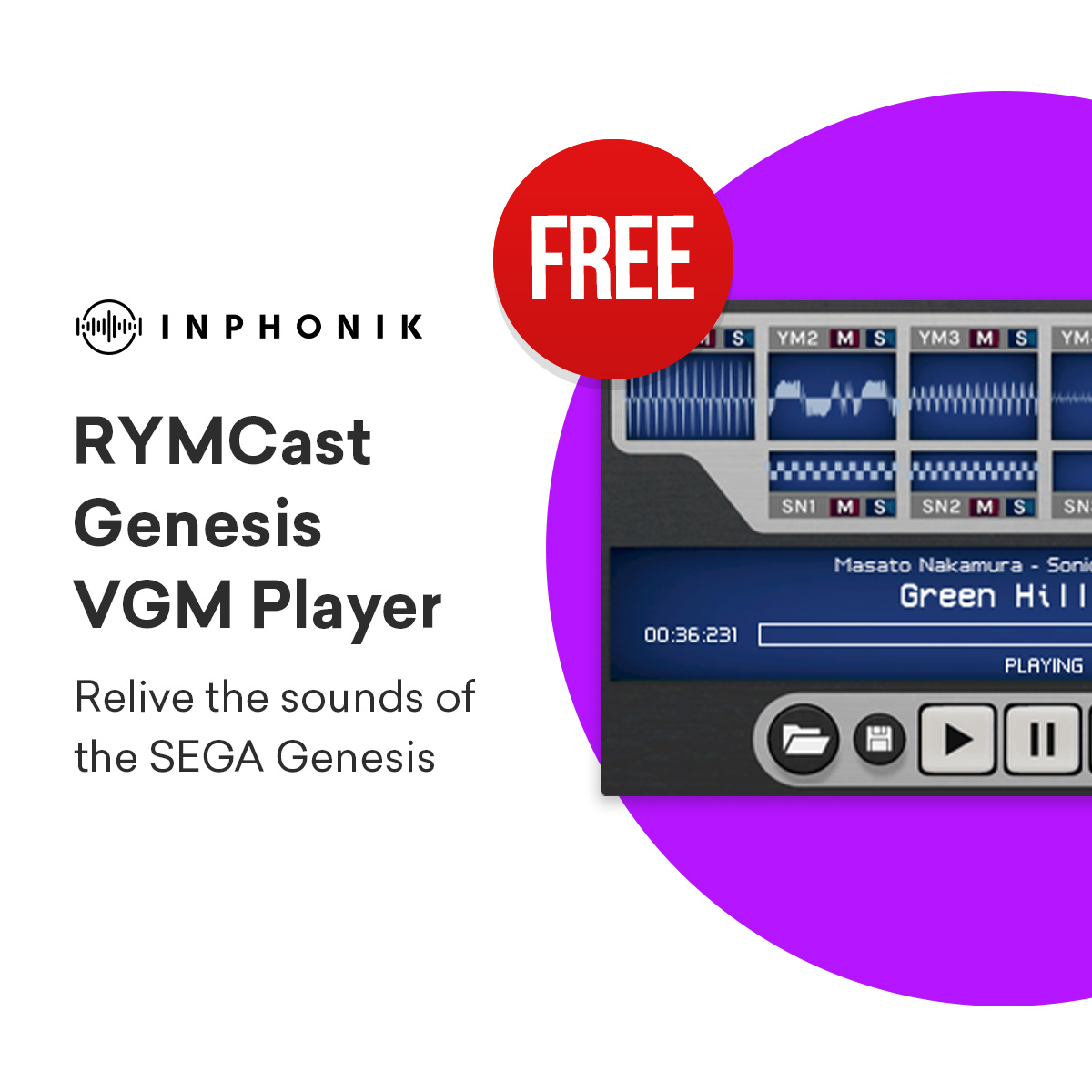 PluginBoutique's tweet photo. #FreePluginFriday Relive the sounds of the famous SEGA Genesis.
The original machine had an onboard FM synthesizer to create the iconic sound worlds of some of the biggest games ever. And now, you can get them sounds right inside your DAW.
Learn more: https://t.co/ceX8fpjr6u https://t.co/1MBM3VSYaH