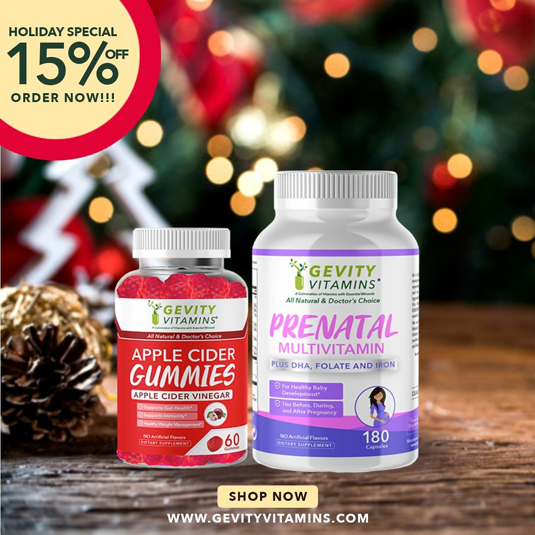 ✨Holiday Special OFFER✨
This winter the easiest and tastiest way to stay healthy. Grab our Gevity Vitamins now. 
•
•
•
Buy Now with 15% OFF🔥
Limited period offer

Shop Now gevityvitamins.com (Link in bio)

•
•
•
#gevityvitamins  #pregnancycare #applecidergummies