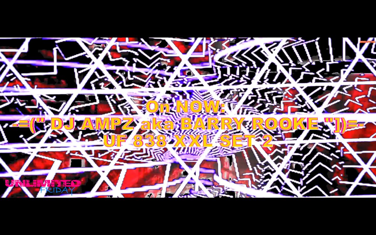 On NOW: DJ AMPZ (aka Barry Rooke) - UF 838 XXL SET 2 - party107.com/set/17619/dj-a… (use link to vote/rate) #UF #UF838 #UF838XXL #BARRYROOKE #AMPZ #HOUSE #TRANCE #PARTY107 #UNLIMITEDFRIDAY