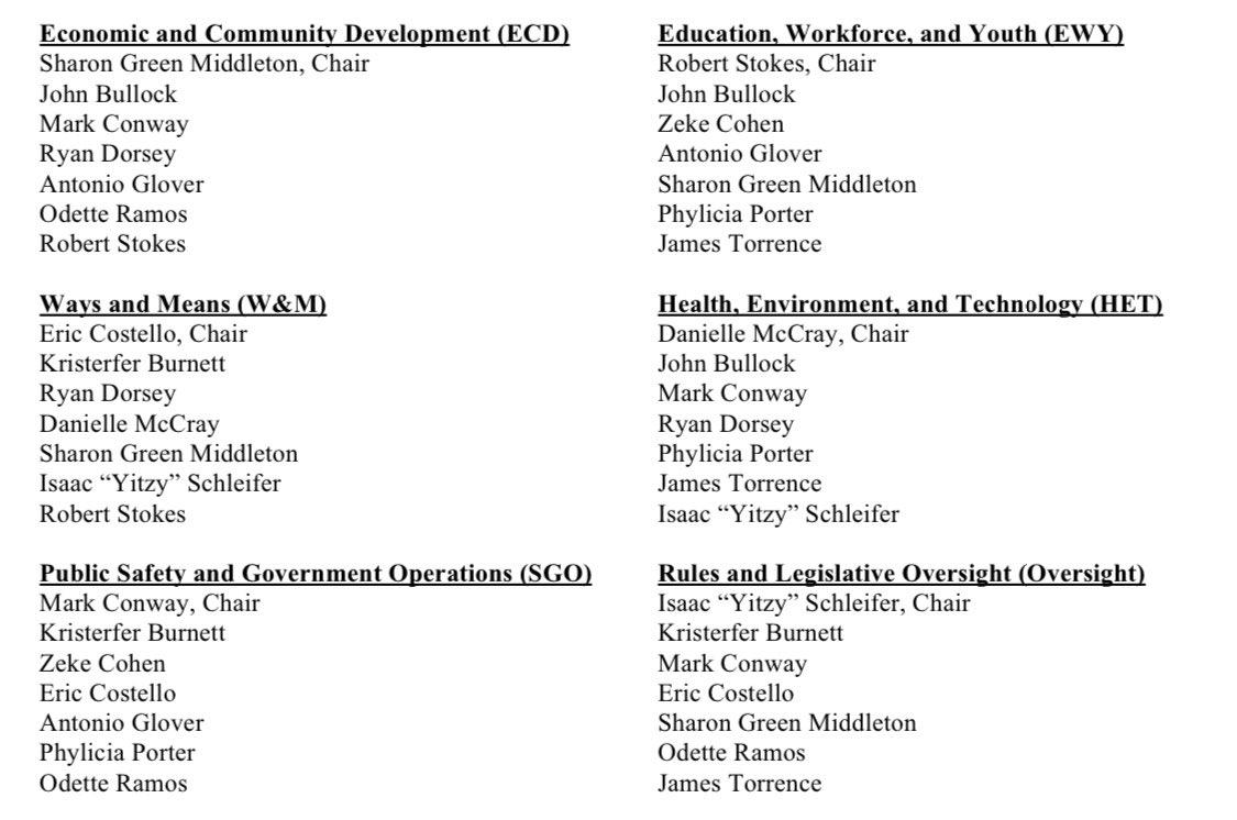 1) Thoughts on one of  @Nick_Mosby's committee appointments: Councilman  @Zeke_Cohen, now former chair of Baltimore’s Youth and Education Committee, has been a relentless advocate for students.