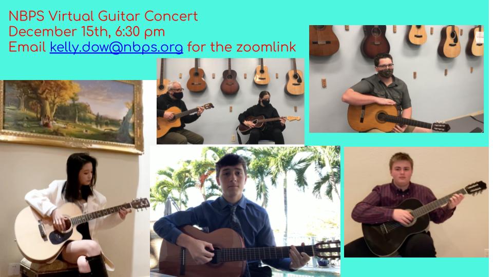 Virtual Guitar Recital December 15th, 6:30pm <a href="/NBFineArts/">NB Fine Arts</a> <a href="/nbeagles/">Nico_beagles</a> #guitarist  #musiceducation #guitars