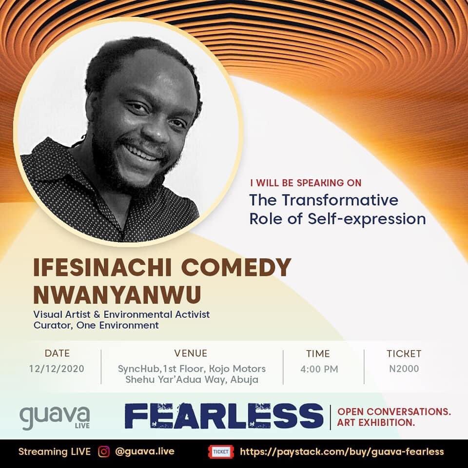 environment_one's tweet photo. 🎥🧑🏾‍🎨Director and founder of One Environment platform and the environmental artist, Mr. Ifesinachi Comedy Nwanyanwu, will talk tomorrow about self-expression. Join us and watch streamed discussion here by 4pm!
 #talks #art #abuja #obiagustudio #liquidmetal #oneenvironment #ifyart https://t.co/s7jZ8HDeDG