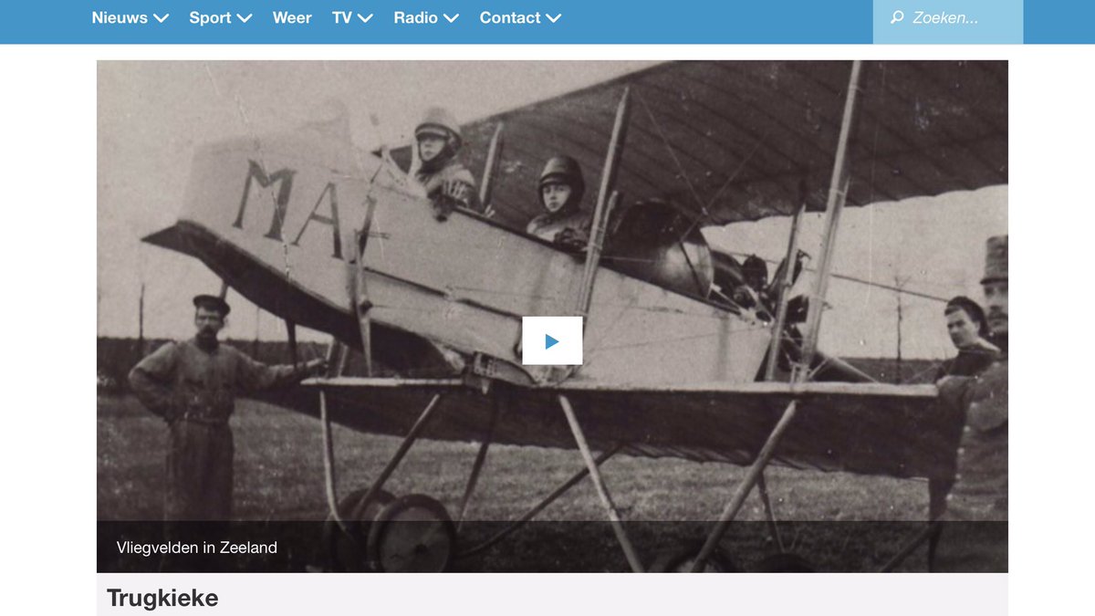 Vanavond gaat het in #Trugkieke op <a href="/omroepzeeland/">Omroep Zeeland</a> over de Zeeuwse luchtvaart omroepzeeland.nl/tv/programma/3… met oa collega <a href="/ToonFranken1/">Toon Franken</a>
Zelf oude vliegtuigen spotten? Dat kan!
Kijk hier zeeuwsarchief.nl/onderzoek-het-…
en hier zeeuwsarchief.nl/onderzoek-het-…
en hier zeeuwsarchief.nl/onderzoek-het-…