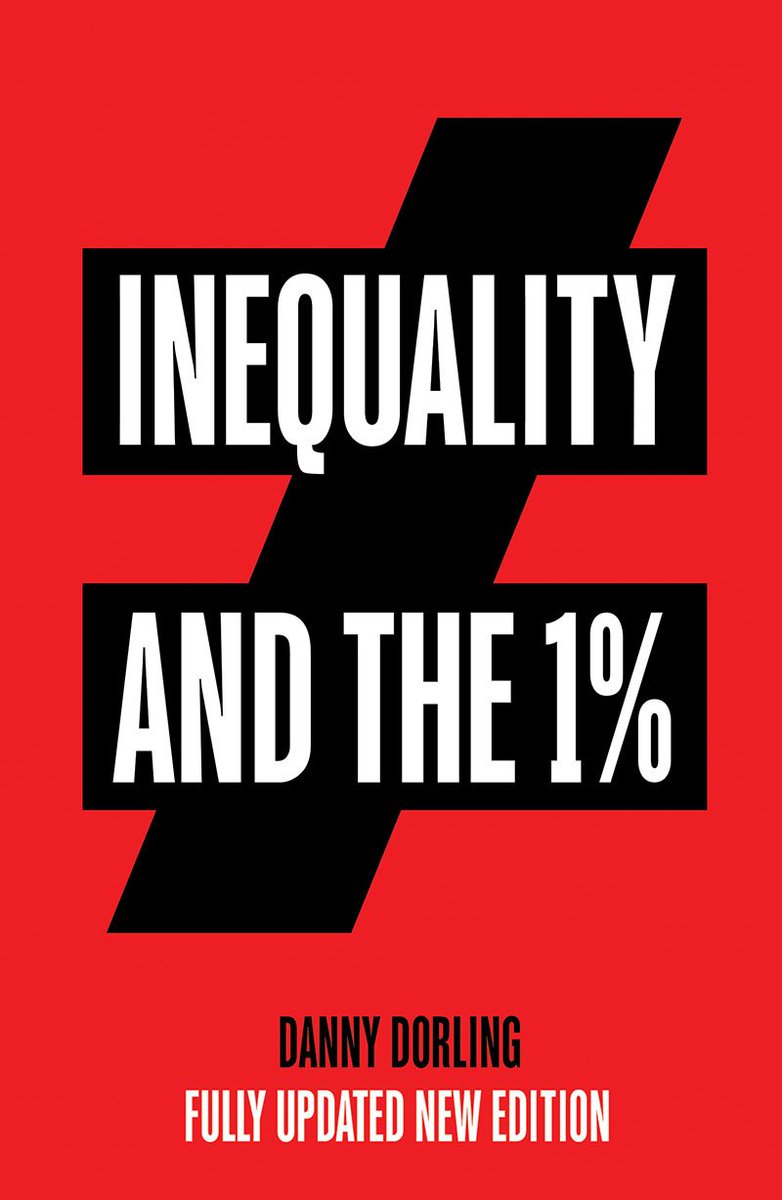 In a post Brexit and post Covid world we can no longer even pretend to afford the rich.In "Inequality and the 1%"  @DannyDorling explains why through covering areas as diverse as our mental health to our life expectancy. Sharp, fascinating and readable. https://www.versobooks.com/books/3035-inequality-and-the-1