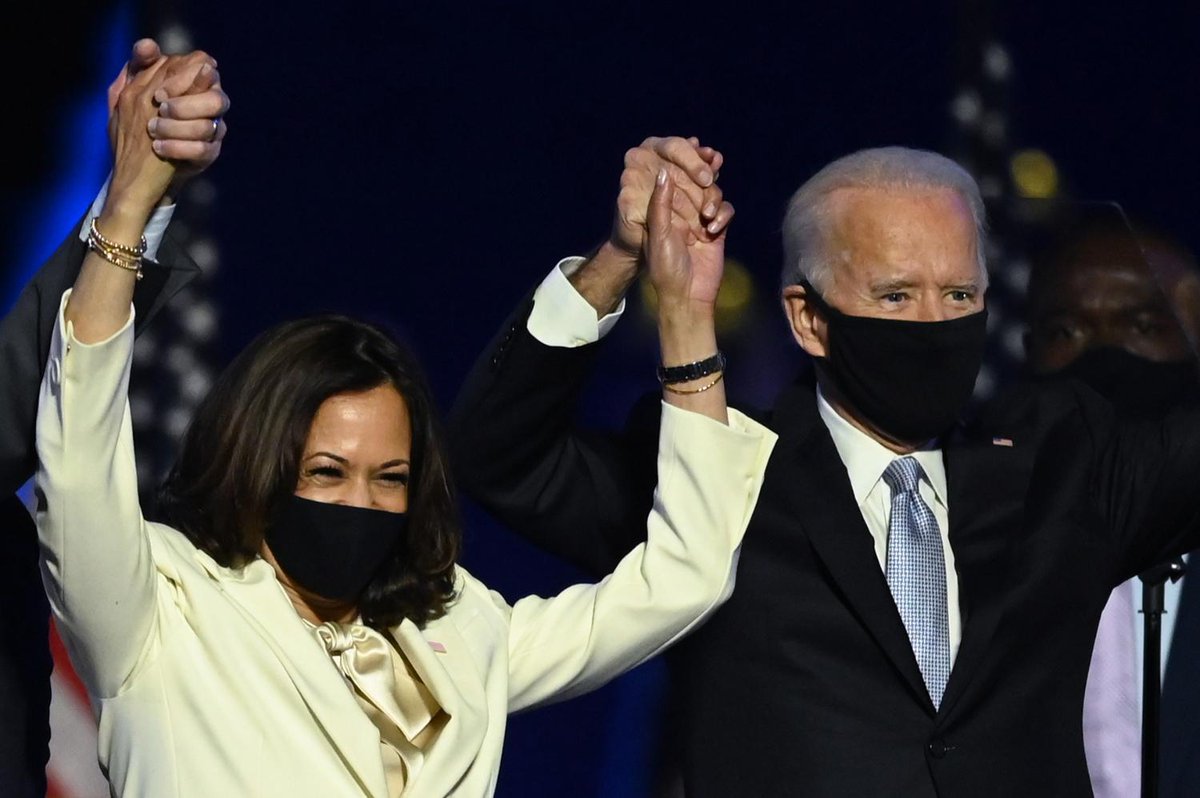 'CHANGING THE AMERICAN STORY' Joe Biden and Kamala Harris named Time's 'Person of the Year'