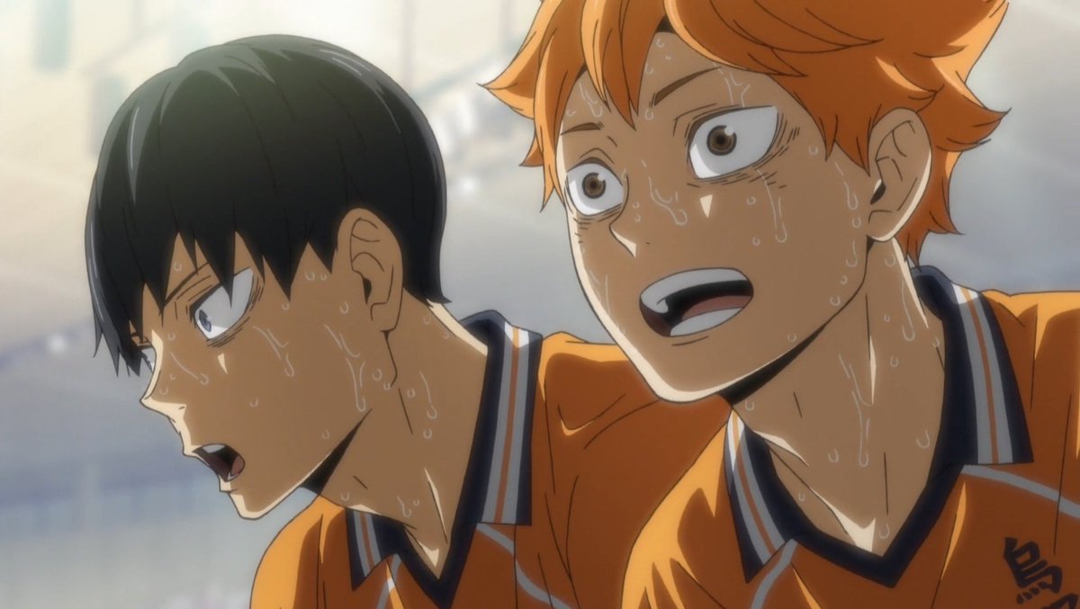 Haikyuu Season 4 Episode 24, Kagehina on fire. 🔥