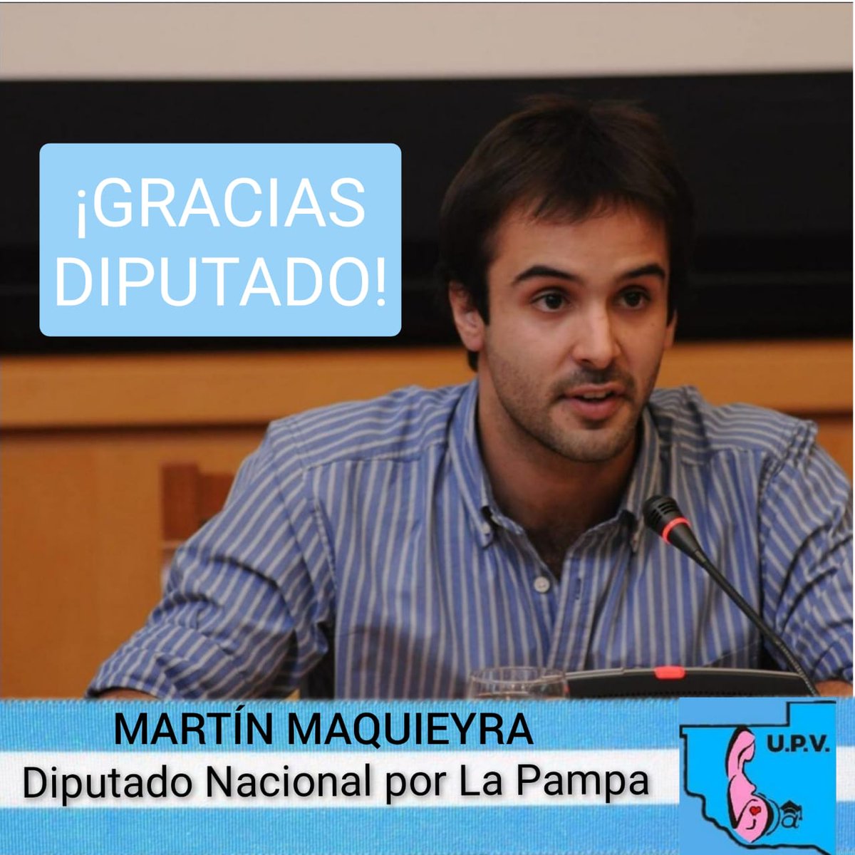 GRACIAS Martín Maquieyra POR DEFENDER LA VIDA DESDE LA CONCEPCIÓN 💙
#ValeTodaVida
#SalvemosLas2Vidas
#LaMayoriaCeleste