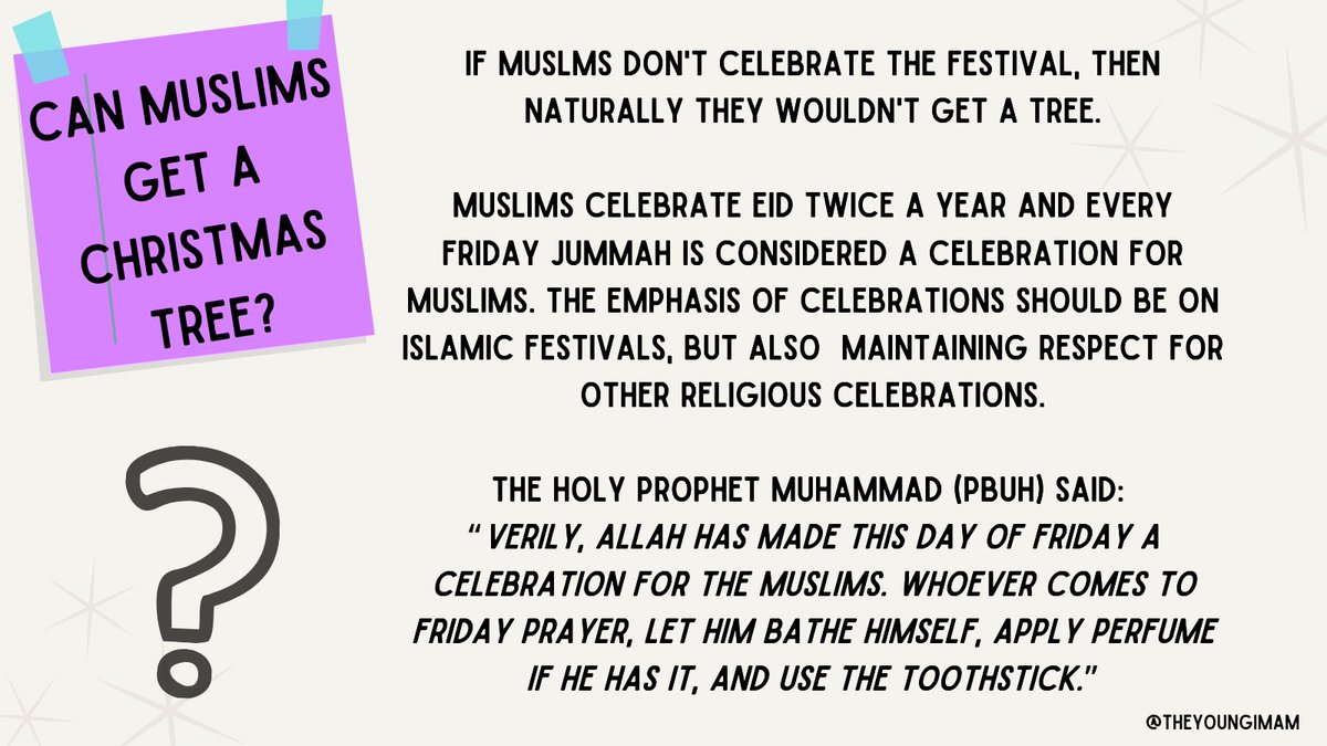 Can Muslims get a Christmas tree? 5/6