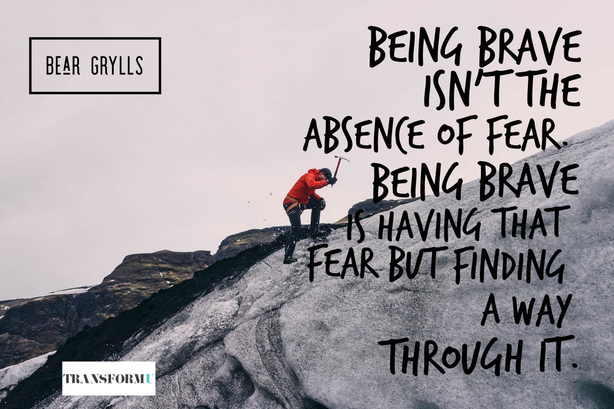 TransFormUniv's tweet image. Do you know that you have what it takes to tap into your inner warrior &amp;amp; embrace bravery? Now is not the time to fear, now is the time to dig deeper to find your strengths &amp;amp; truly live. You can’t know what bravery is unless you’ve faced fear &amp;amp; conquered it. Sometimes over&amp;amp;over