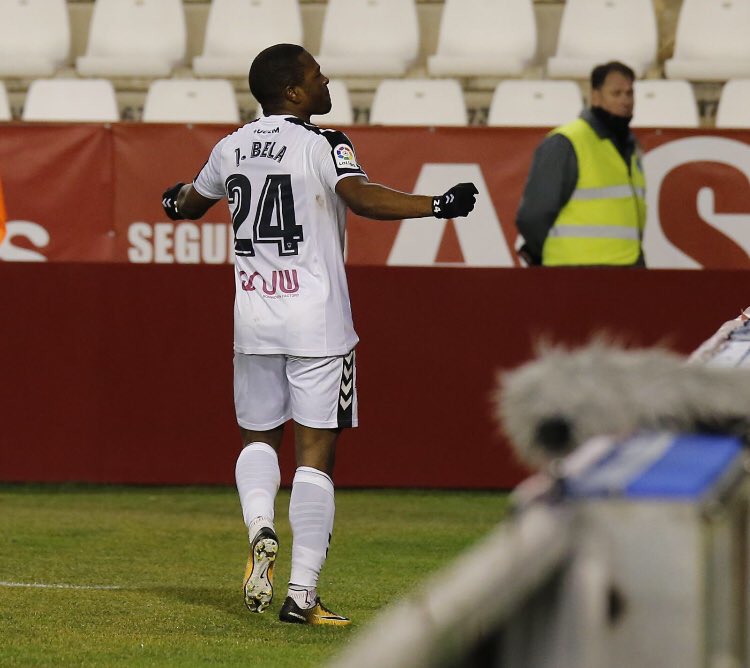 Jeremie Bela / He’s been called up for Angola, but I’m not sure if he’s played and they have a very low world ranking anyway. 4 points - 34/44 games for Albacete in La Liga 2 Lost in play offs. No points. 6 points - La Liga 2 is ‘band 4’He only reaches 10 points