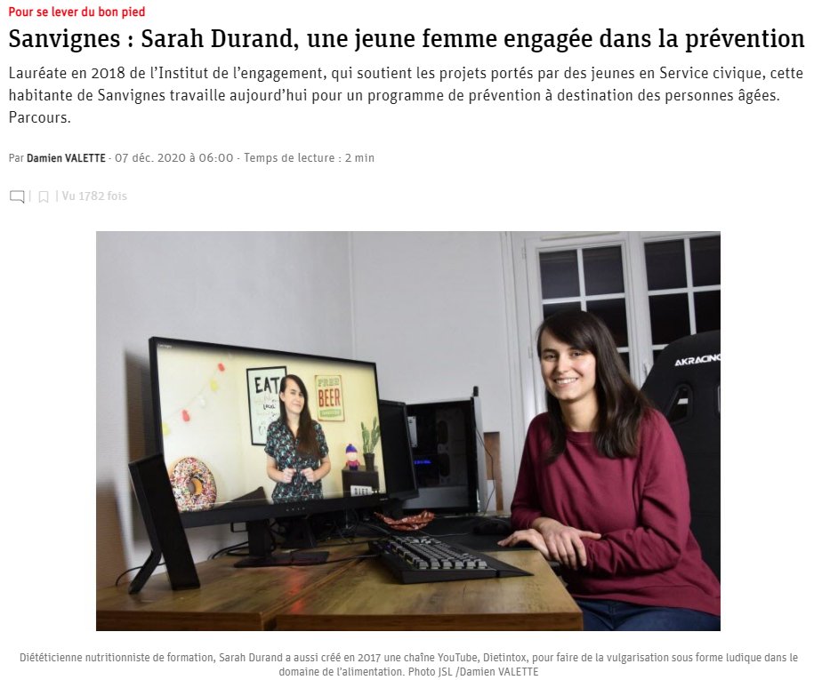 i_engagement's tweet photo. ✨ Dans la série "Les lauréates de l'Institut de l'Engagement sont formidables", Sarah, lauréate de la promotion d'automne 2018 est mise en avant sur le site @lejsl  🗞
https://t.co/VDK4qrdiTb
#Engagement https://t.co/luehnmPewn