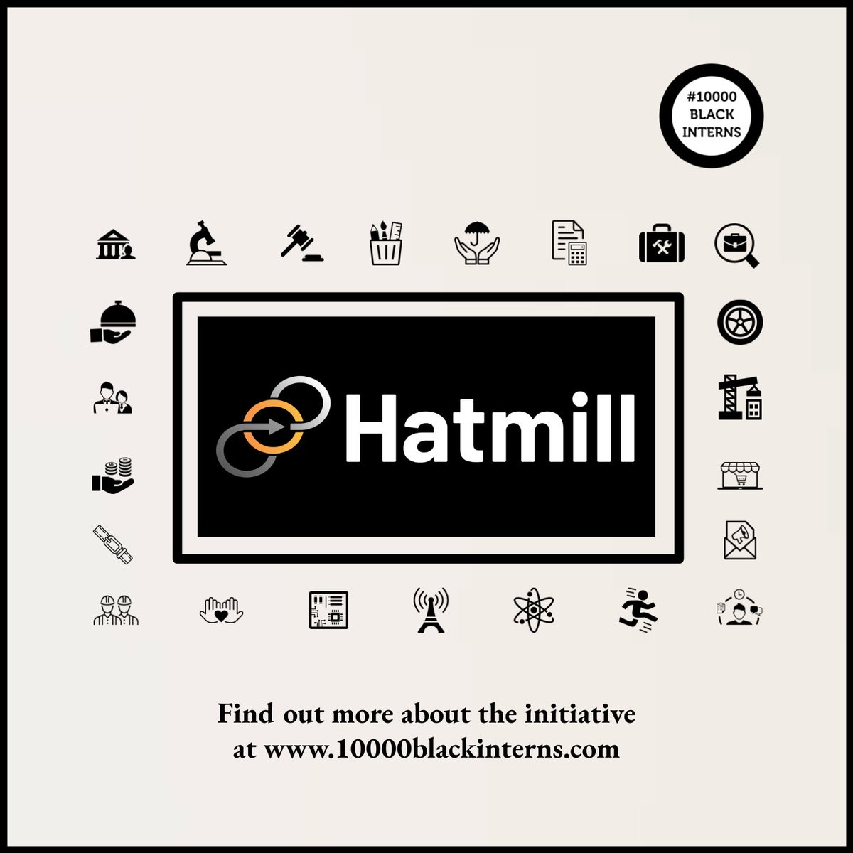 Hatmill Logistics (@hatmillogistics) on Twitter photo Hatmill is proud to be participating in the <a href="/10000BI/">10,000 Black Interns</a> #10,000blackinterns programme. It's an initiative to help transform the horizons and prospects of young black students. To find out more visit 10000blackinterns.com
#nextgeneration #workexperience #equality #talent Hatmill is proud to be participating in the <a href="/10000BI/">10,000 Black Interns</a> #10,000blackinterns programme. It's an initiative to help transform the horizons and prospects of young black students. To find out more visit 10000blackinterns.com
#nextgeneration #workexperience #equality #talent